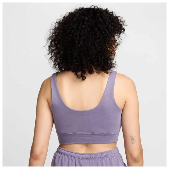 Nike Γυναικεία αμάνικη μπλούζα Sportswear Chill Terry Slim French Terry Cropped Tank Top